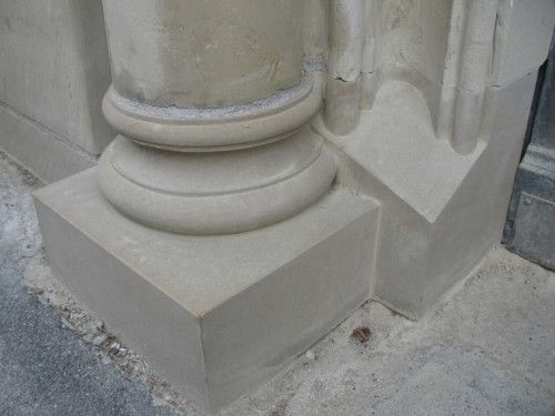 Beispiel einer gereinigten Oberfläche